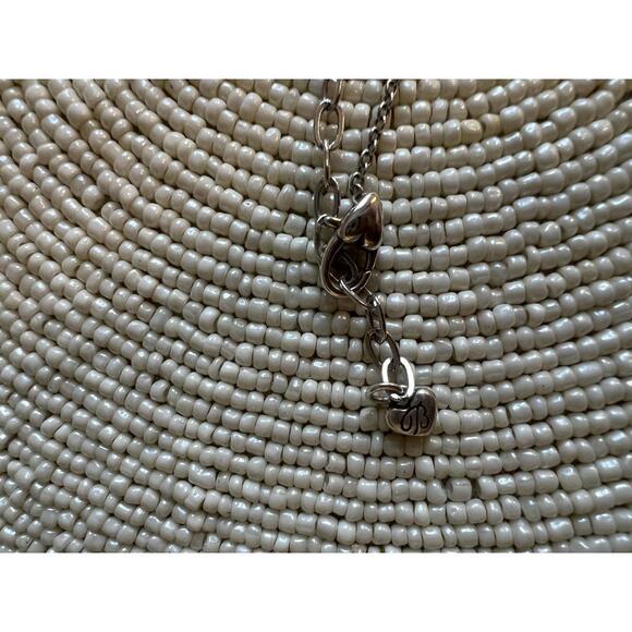 Brighton Dazzling Love White Flower Necklace - Picture 2 of 6